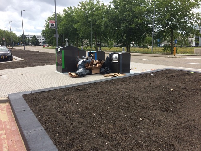 Brengparkje veranderd in stortplaats grof vuil