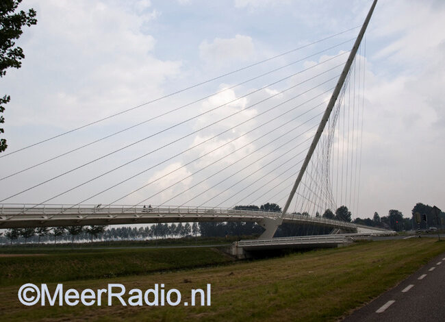 Schilderklus op flinke hoogte