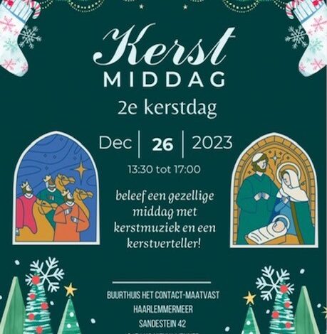 Kerst-in in Het Contact in Nieuw-Vennep