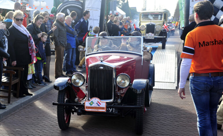 Venniper Koninginnerit attractie voor liefhebber van klassieke auto’s