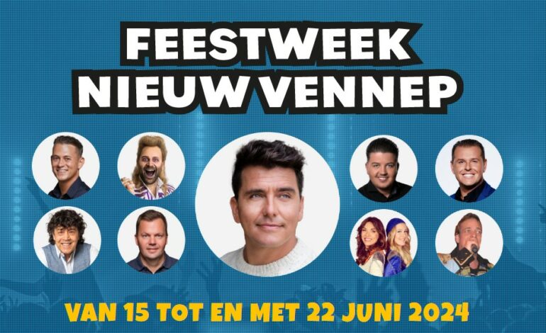 Feestweek Nieuw-Vennep gaat van start