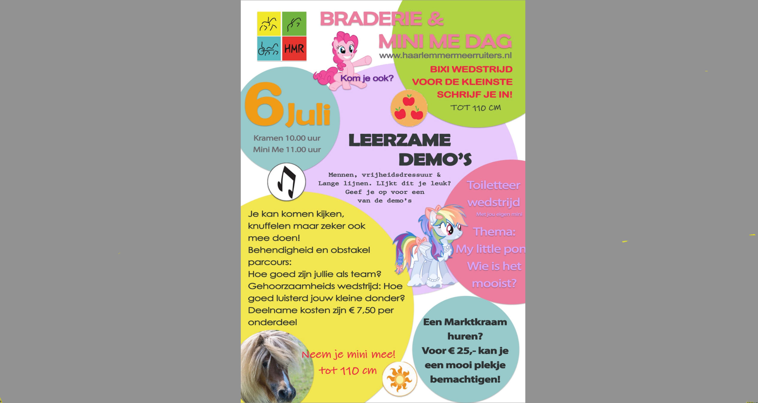 MiniMe & Braderiedag in Haarlemmermeerse Bos