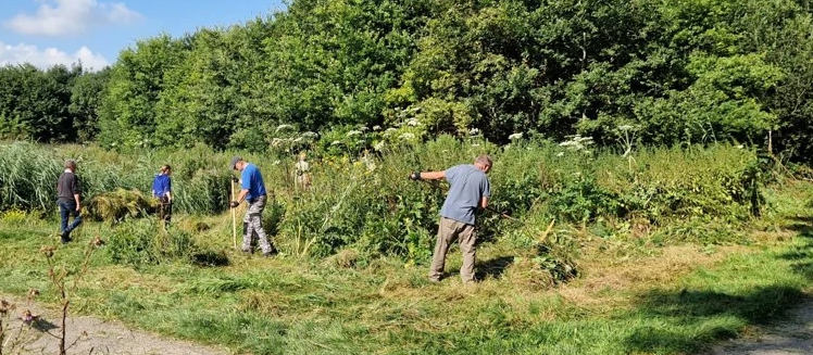 Nieuwe vrijwilligersgroep aan de slag in Venneperhout