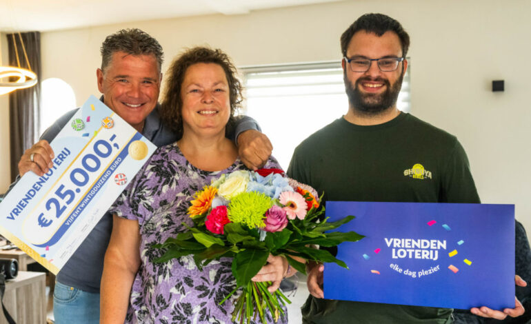 Hoofddorpse wint 25.000 euro bij de VriendenLoterij