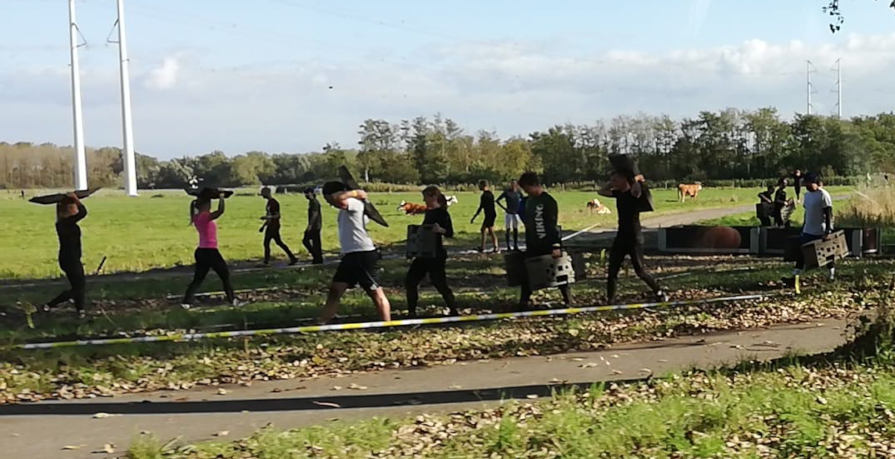 Vikingen verzamelen zich in Spaarnwoude