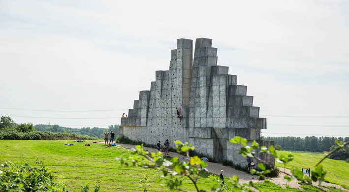 Klimmuur Spaarnwoude aangepakt