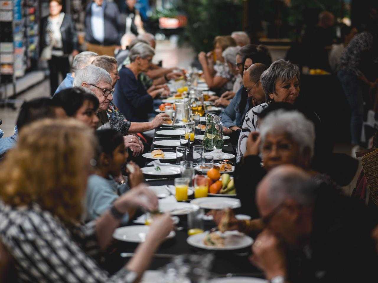 Samen ontbijten in De Vier Meren