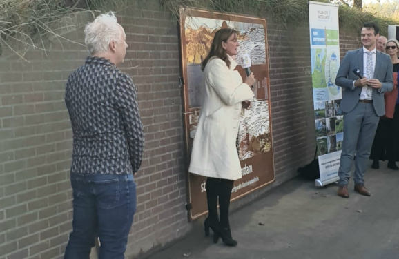 Stukje Geniedijk kunstroute gemaakt