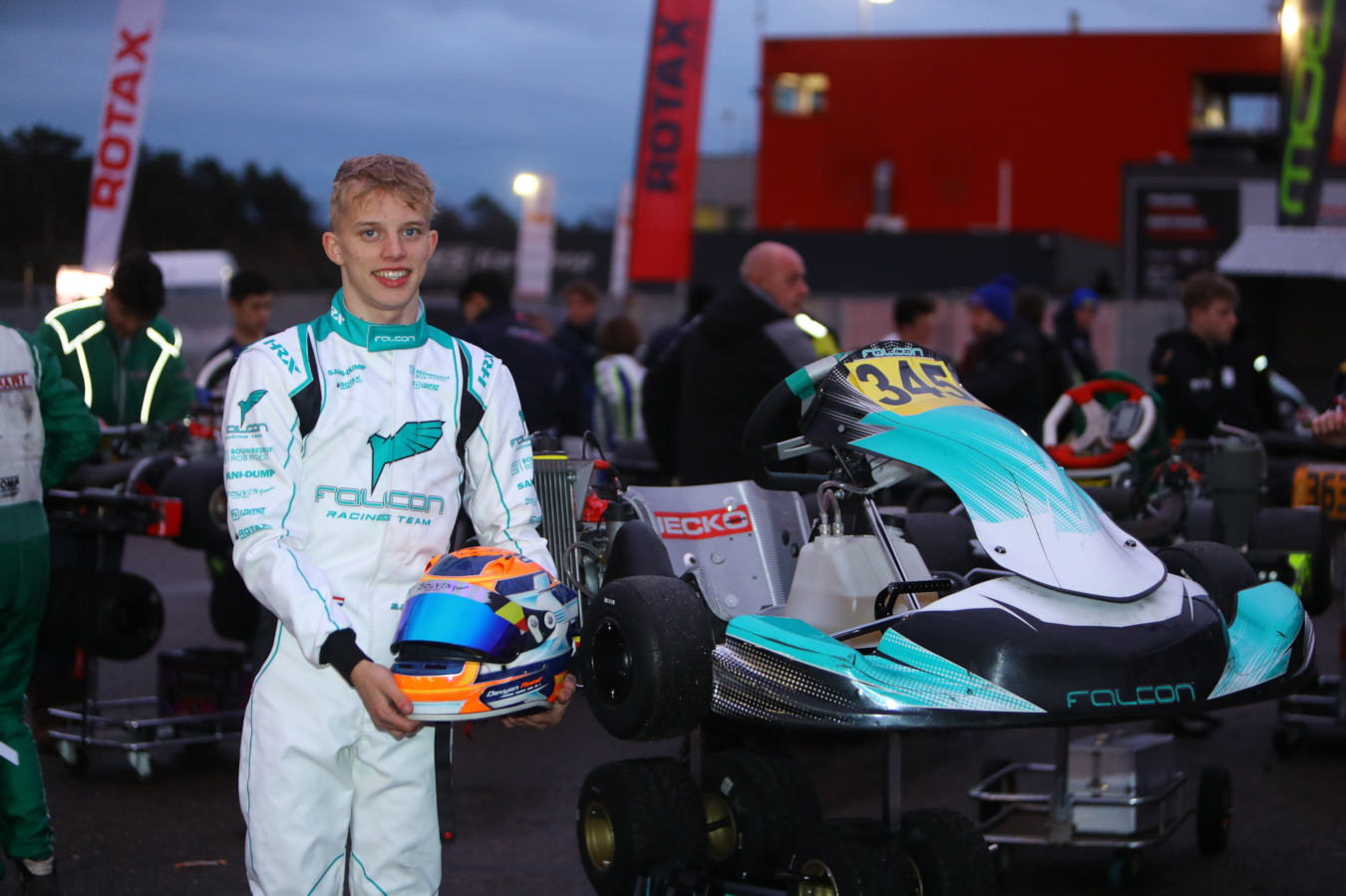 Devyan Roest kart enerverende Golden Trophy