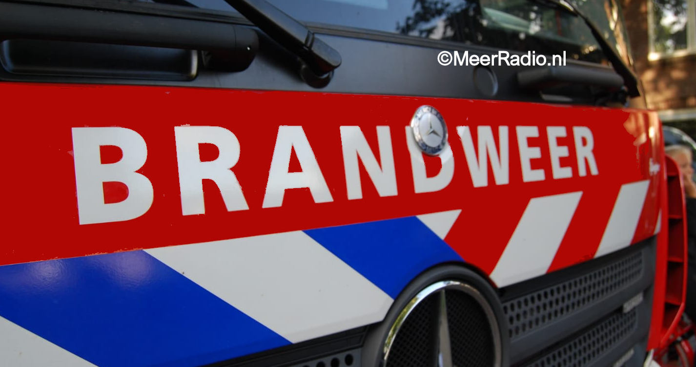 Gewonde bij schuurbrand in Nieuw-Vennep