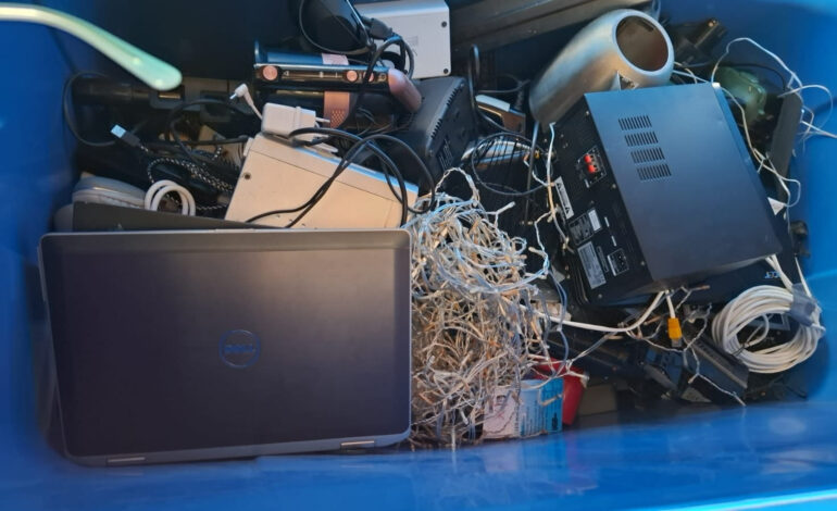 Kindcentrum Natuurlijk! doet mee aan E-waste Race