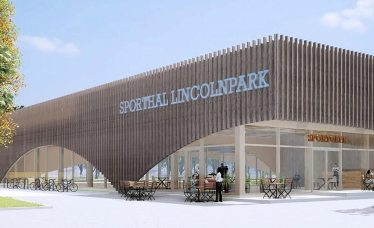 Bouw sporthal Lincolnpark van start
