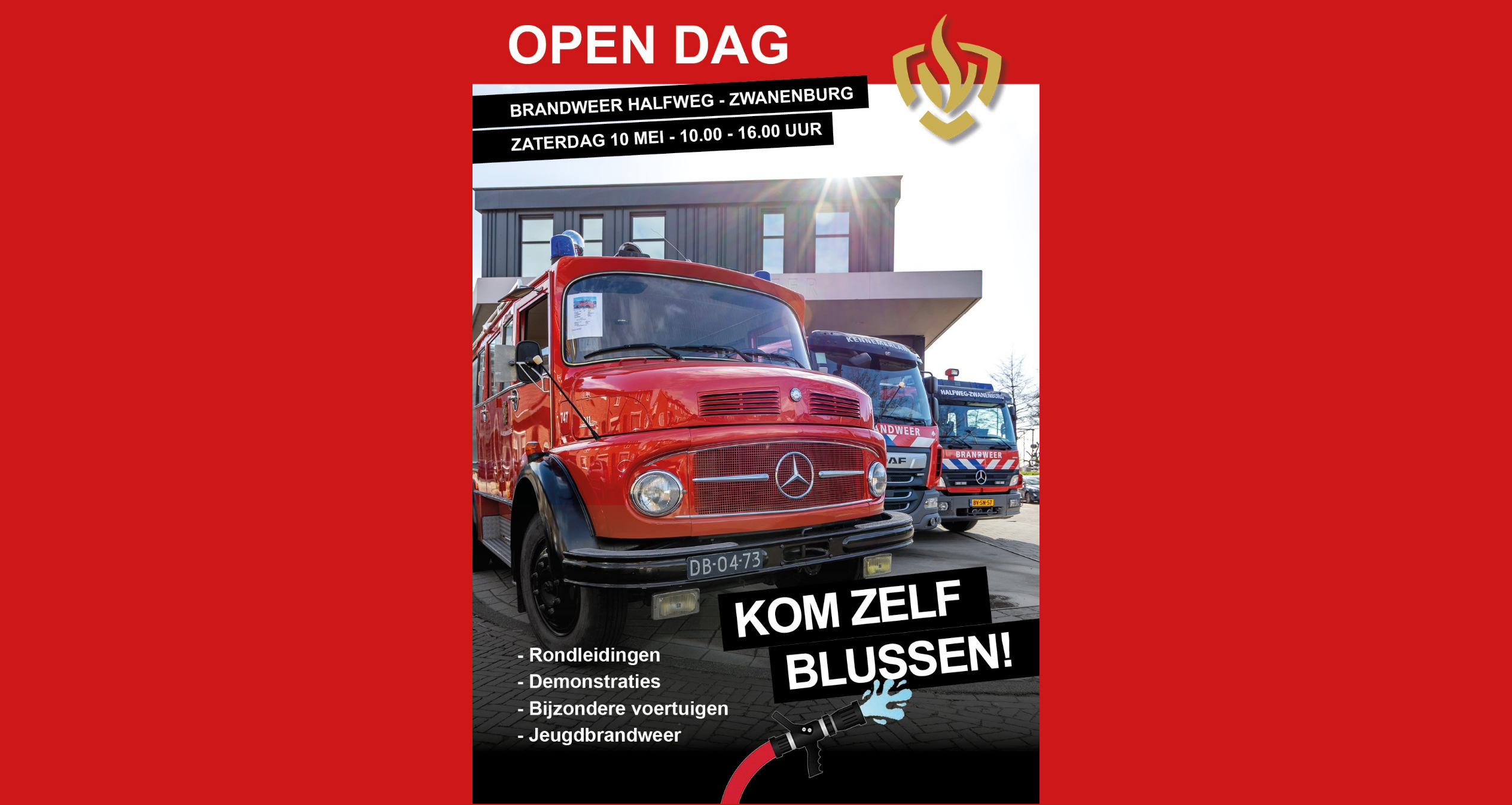 Open dag brandweer Halfweg-Zwanenburg