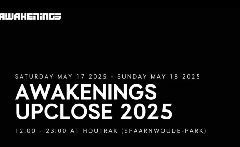 Geluidsoverlast door festival Awakenings
