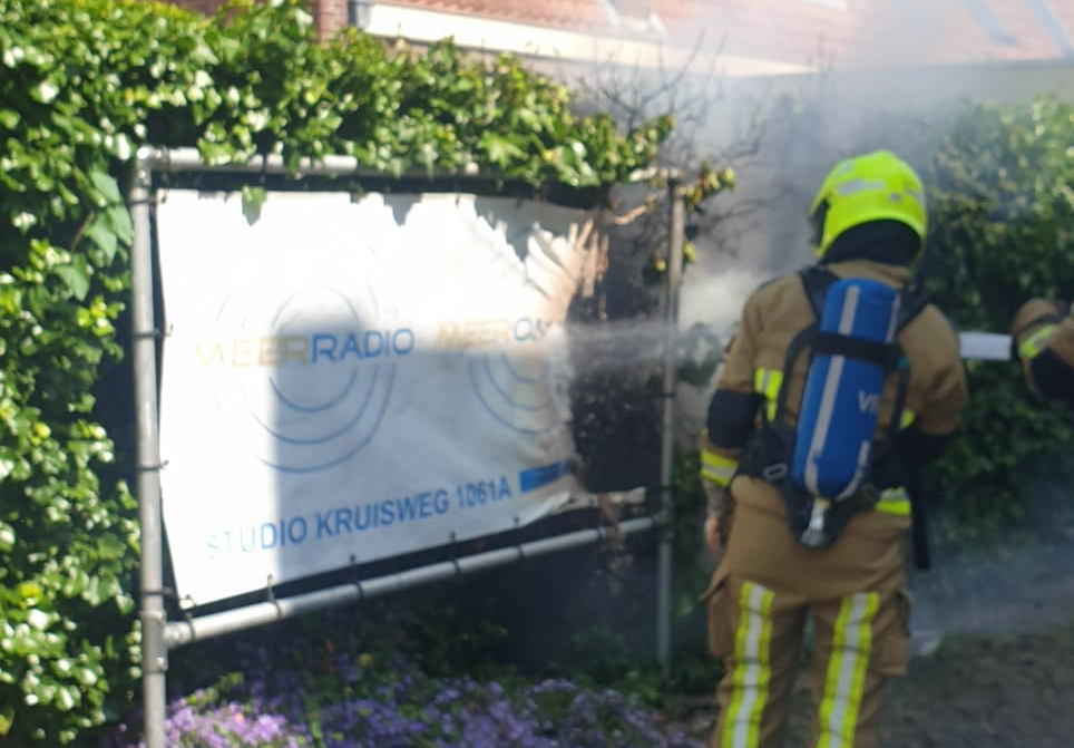 Ongelukje bij onkruid verdelgen