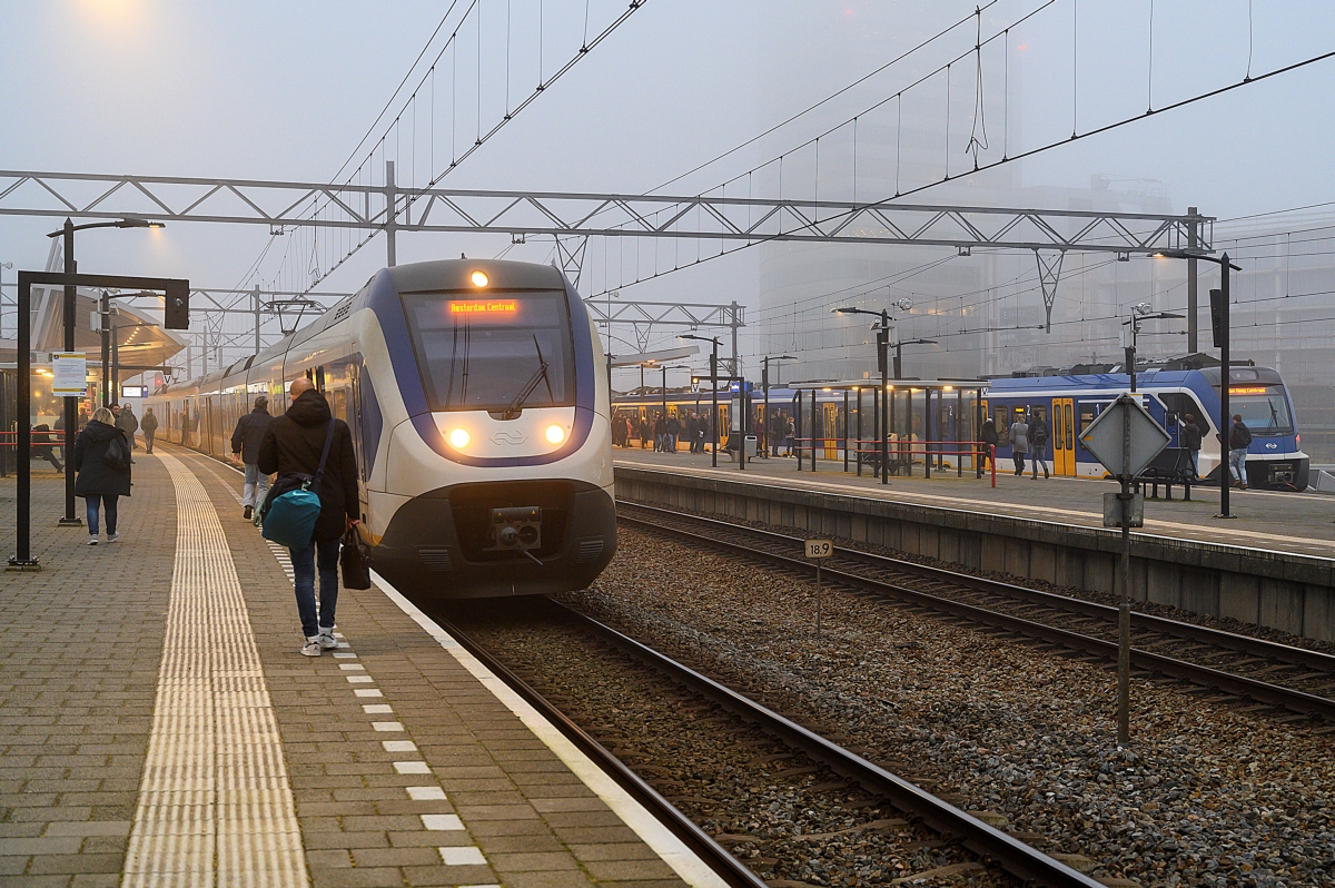 Drukte op wegen naar Schiphol door treinstaking