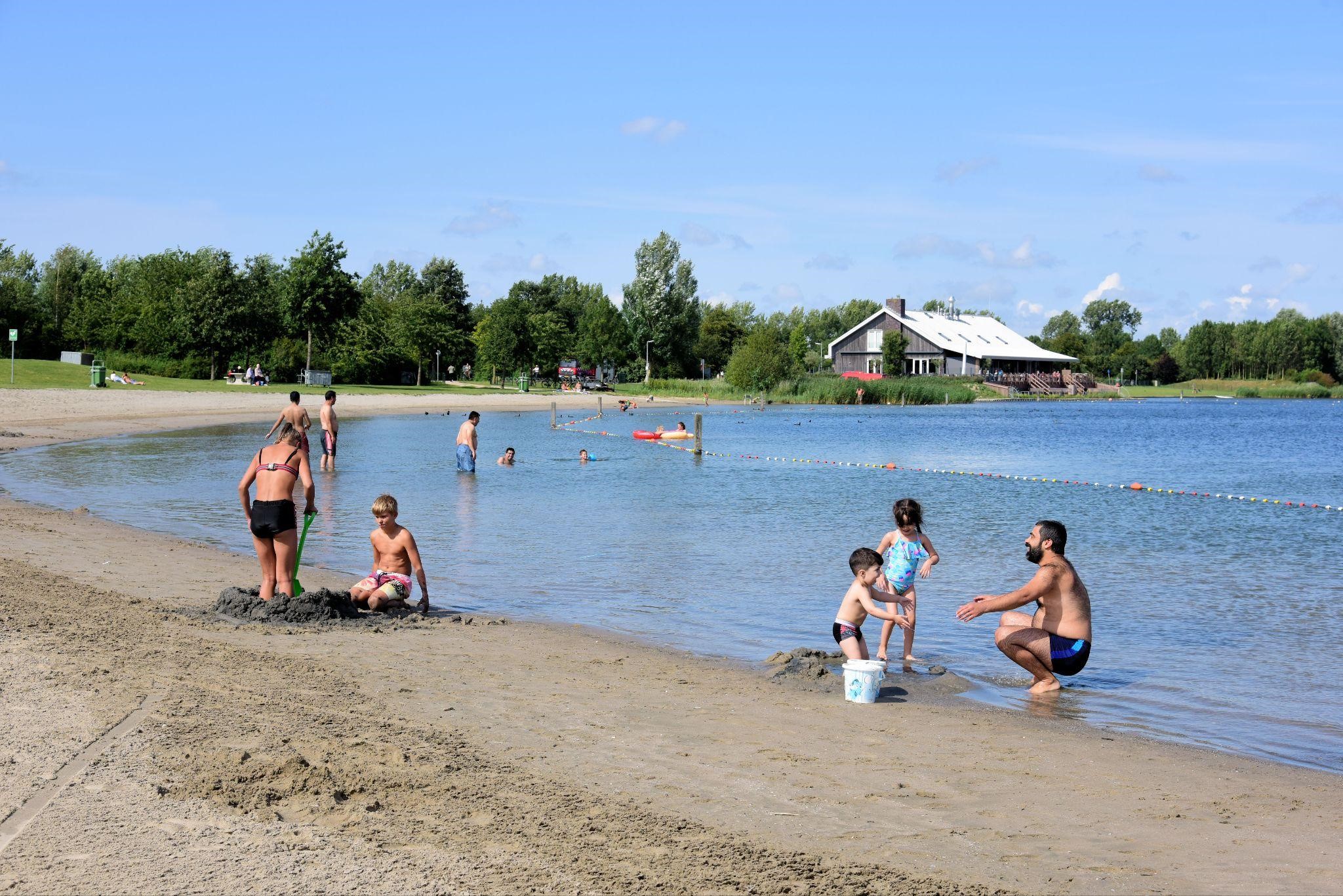 Let op de kwaliteit van het zwemwater
