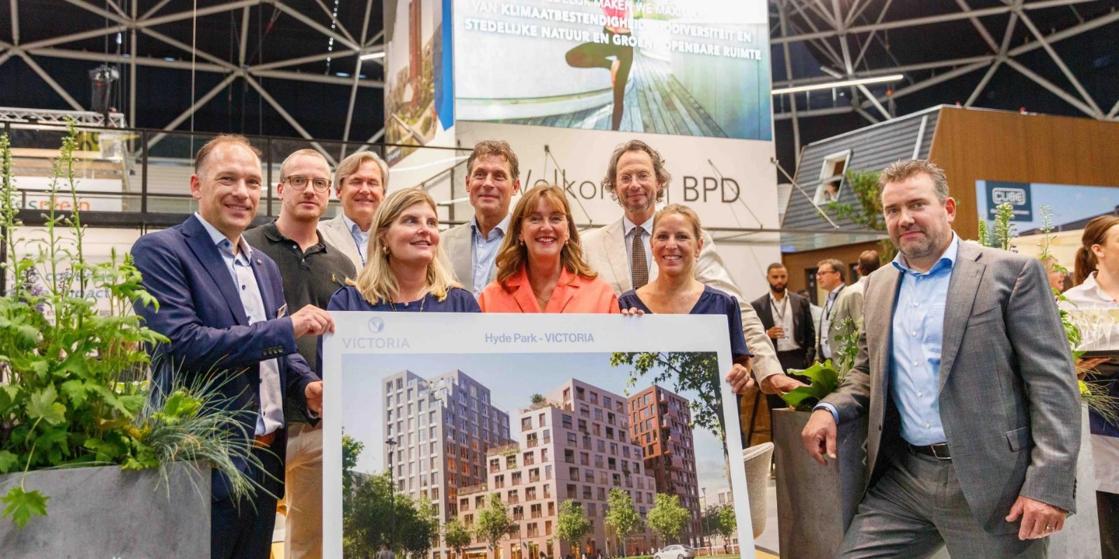Symbolische startsein bouw Victoria Hyde Park gegeven