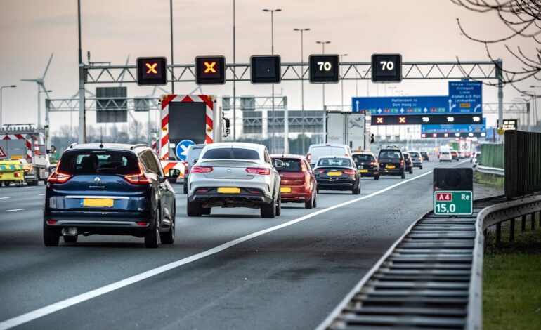 Vertraging verwacht door groot onderhoud aan A4