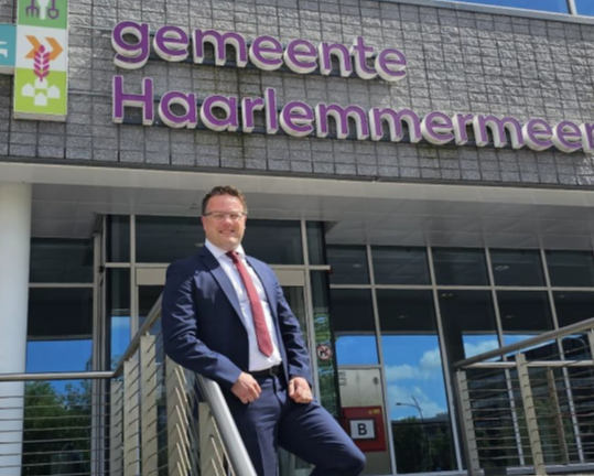 Erik van der Peet lijsttrekker CDA Haarlemmermeer