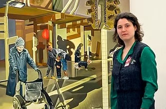 In de kunstwerken van Maura Polano staat eenzaamheid en ongemak centraal
