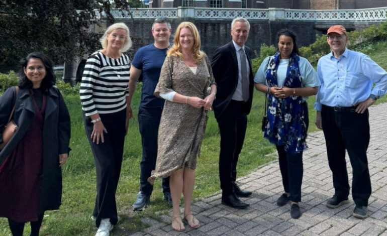 Tweede Kamerleden bezoeken Cruquius Museum