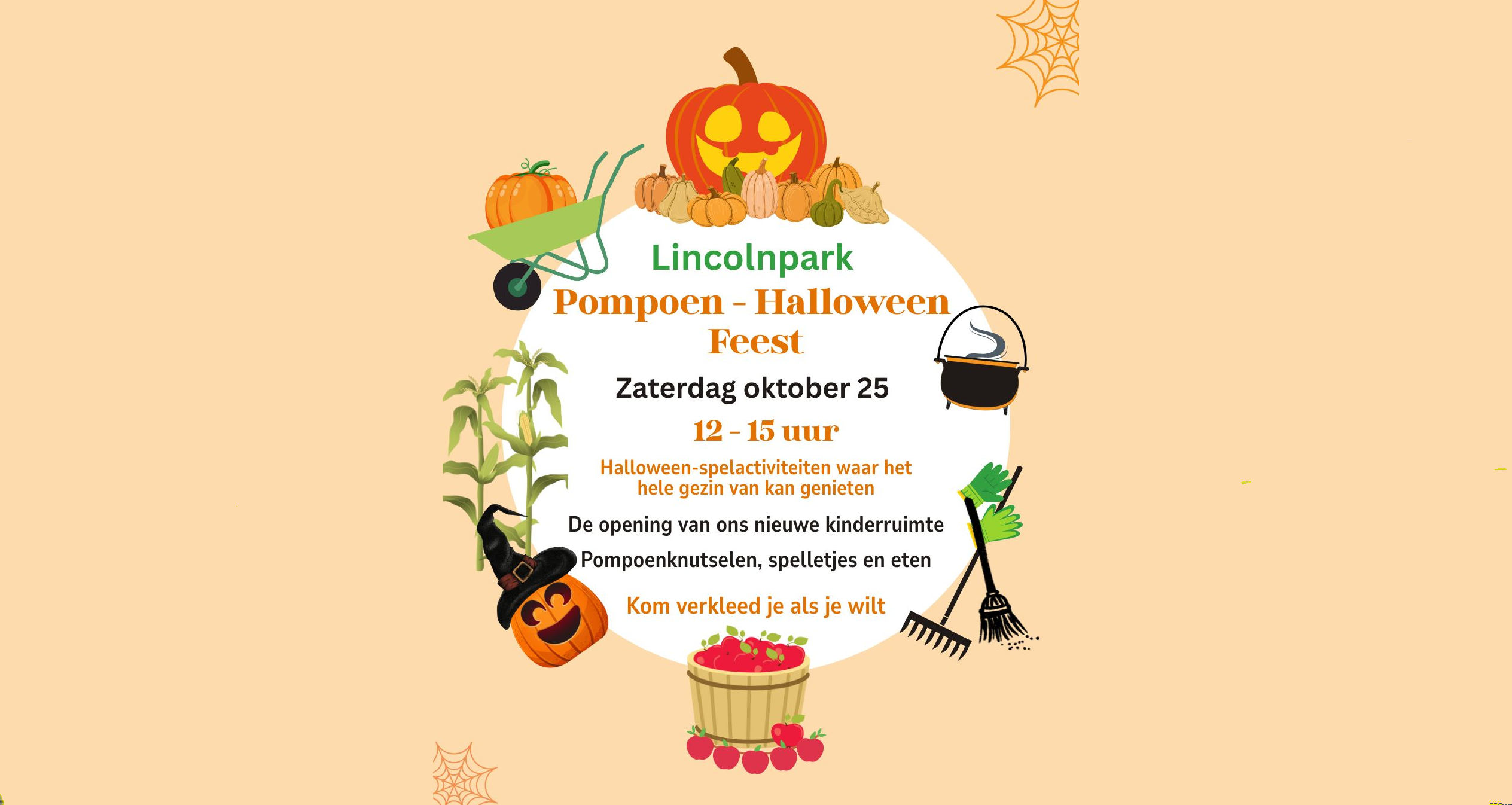 Halloweenfeest bij stichting MEERGroen