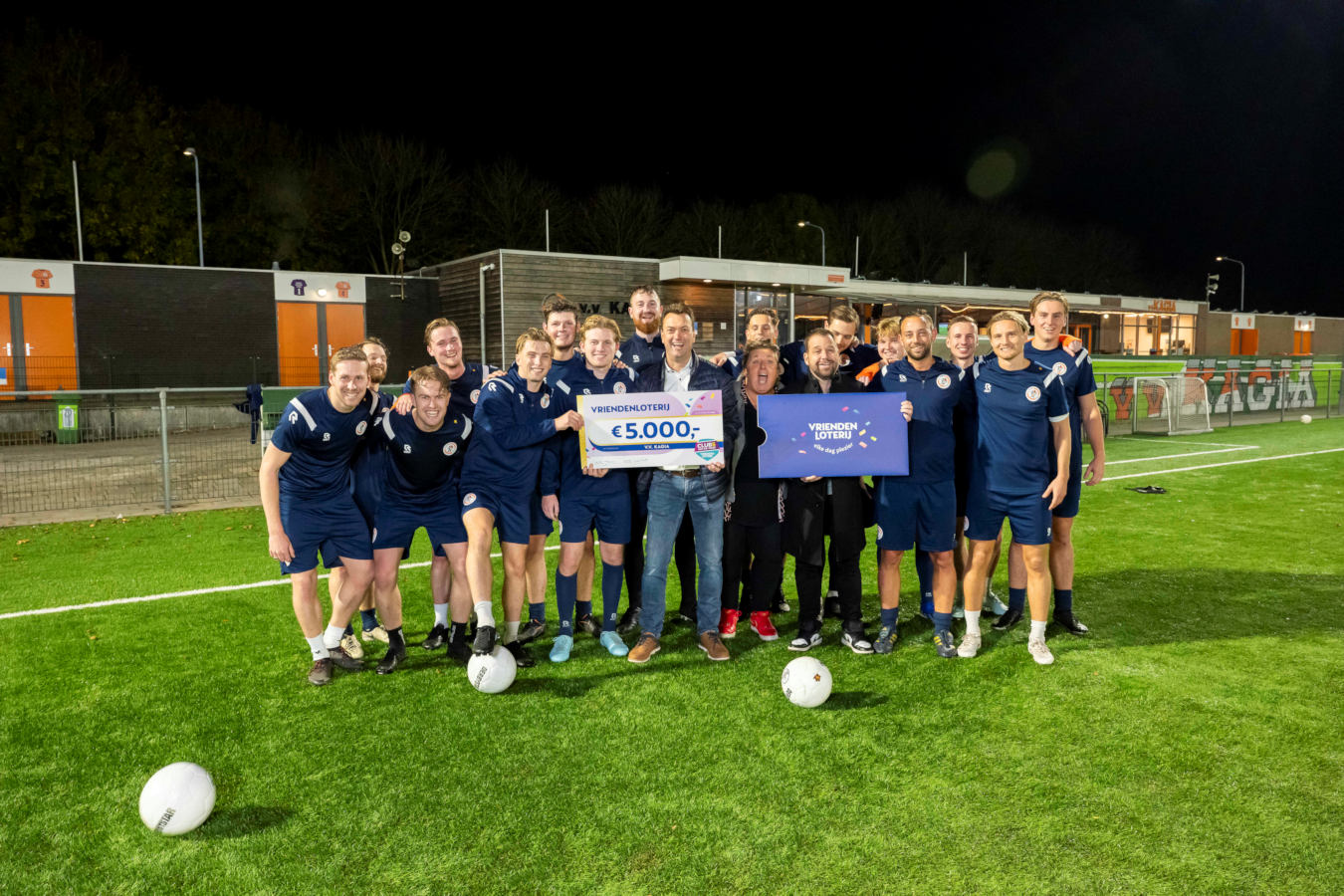 Kagia ontvangt 5.000 euro van Vriendenloterij