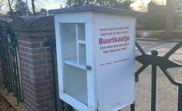 Zijn er genoeg buurtkastjes in onze Streek?