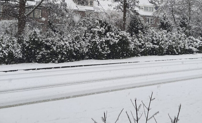 Meerdere ongelukken door winterweer