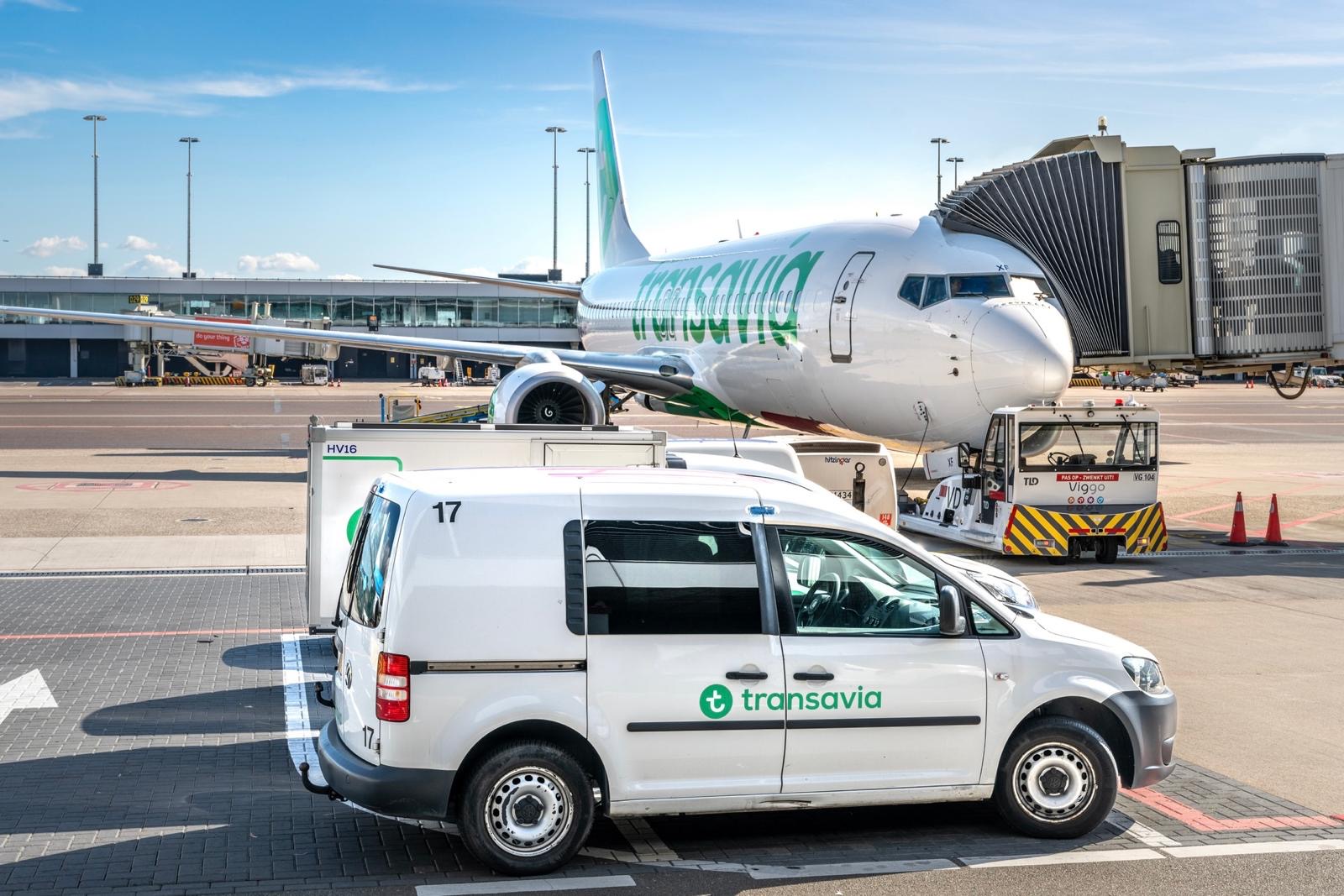 Vluchten Transavia vertraagd en geannuleerd door weersomstandigheden