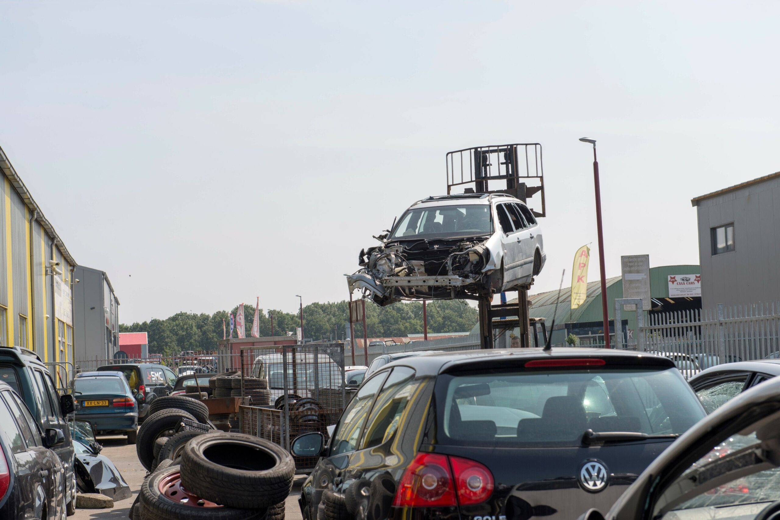 Haarlemmermeer kan autowrakken sneller wegslepen
