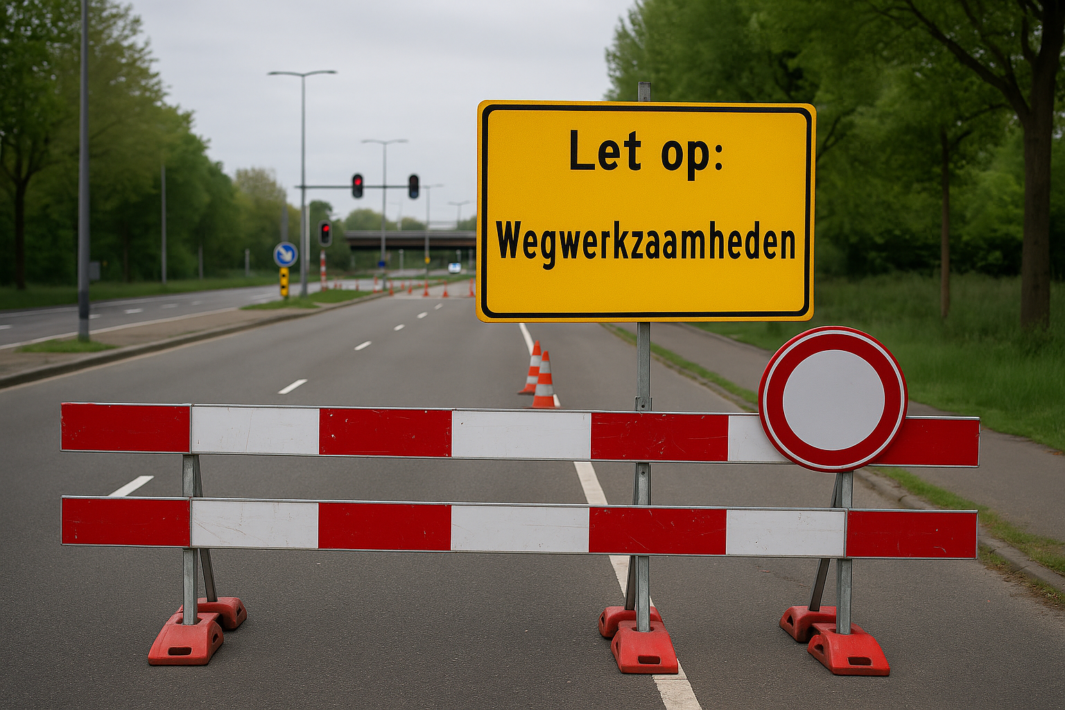 A4 richting A10 Zuid eind deze week dicht vanwege werk aan brug