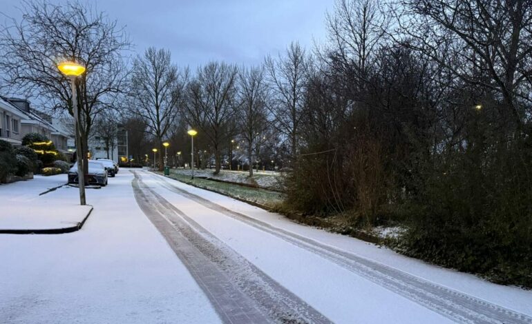Pas op voor gladheid: code oranje in de streek