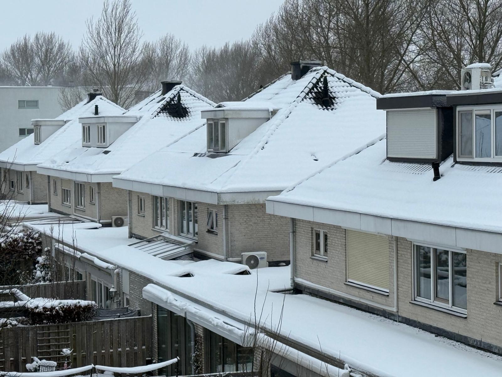 Witte daken, groene stroom: wat doe je met sneeuw op zonnepanelen?