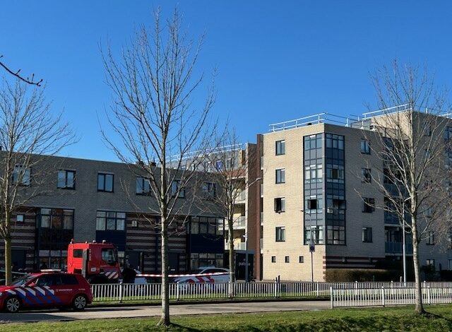 Grote brand in appartement Hoofddorp