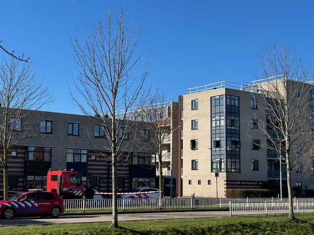 Grote brand in appartement Hoofddorp