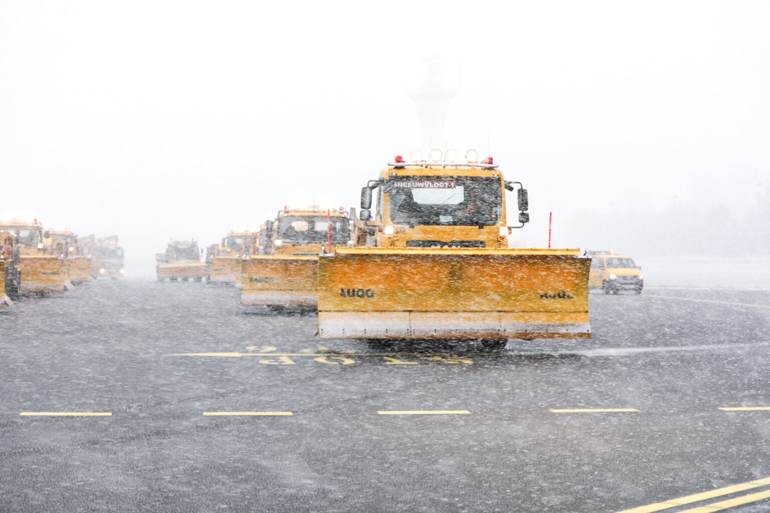 Sneeuwval zorgt voor problemen in de streek
