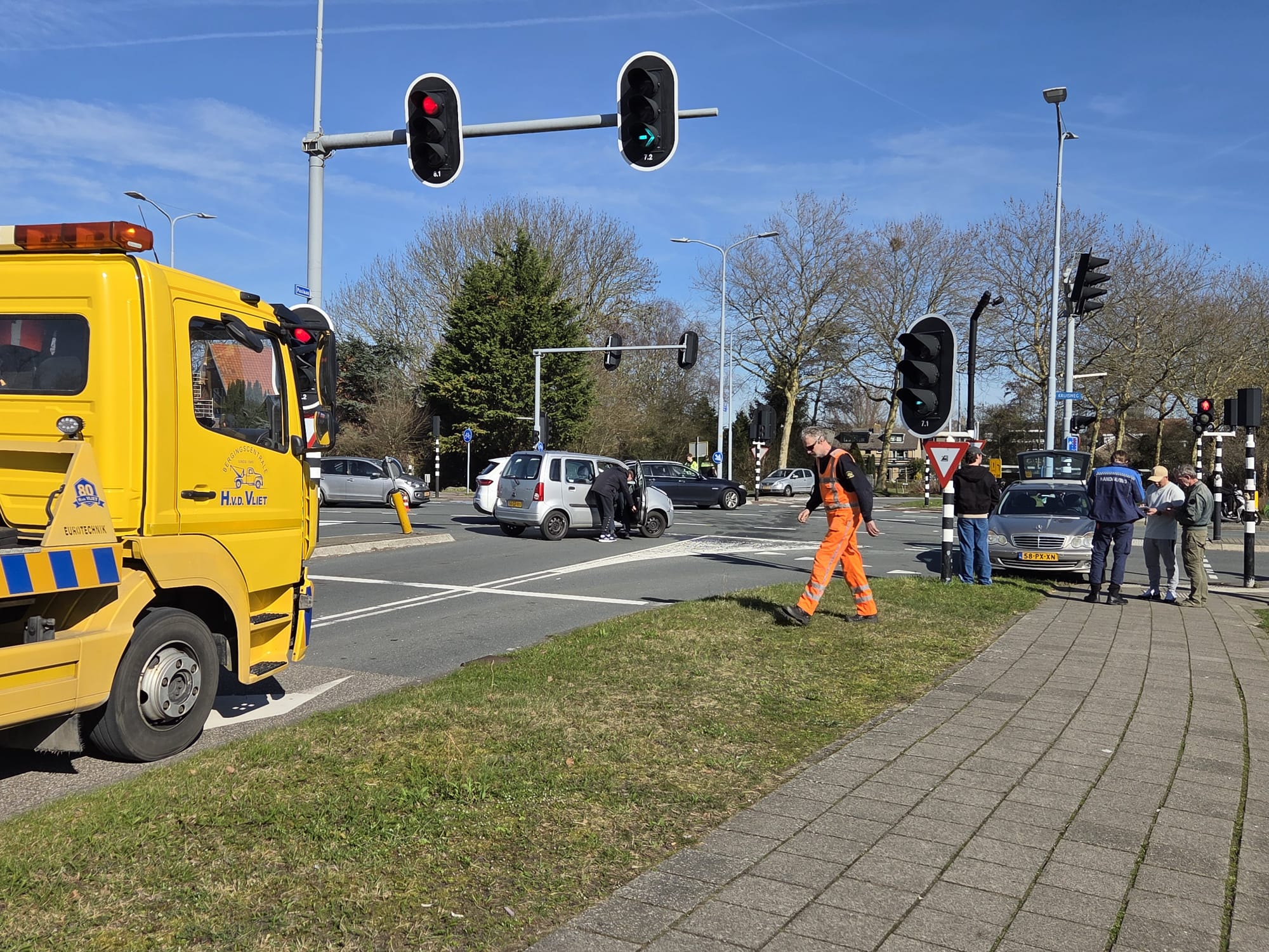 Aanrijding in Hoofddorp