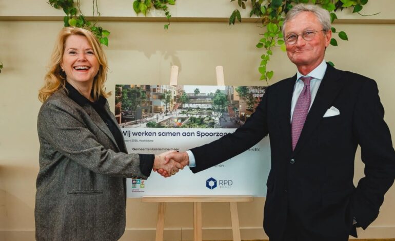 Gemeente en RPGroup werken samen aan ontwikkeling Spoorzone Hoofddorp
