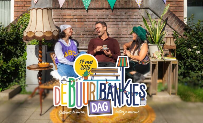 Doe mee met BuurtBankjesdag en maak kans op een BuurtBankje