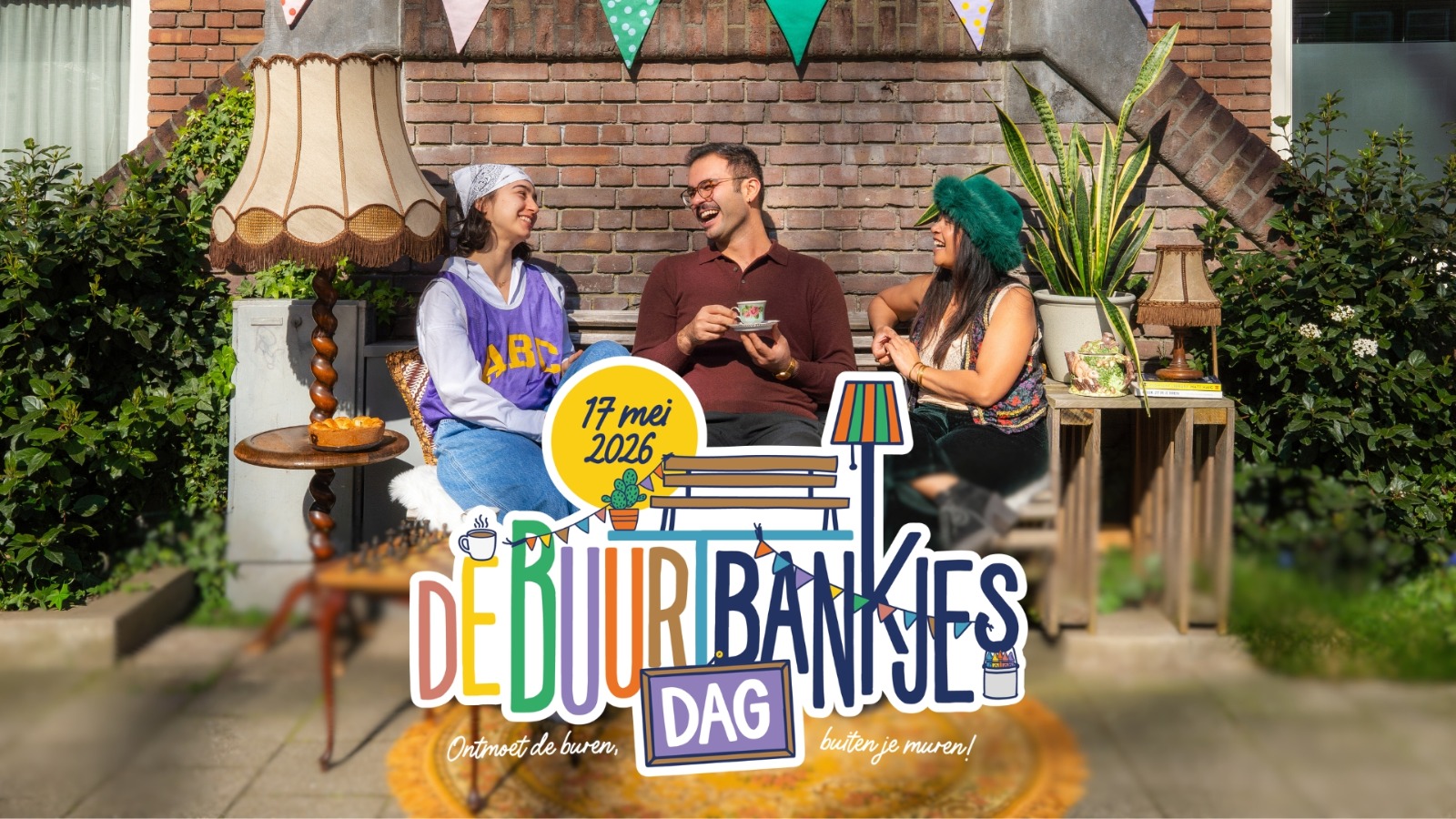 Doe mee met BuurtBankjesdag en maak kans op een BuurtBankje