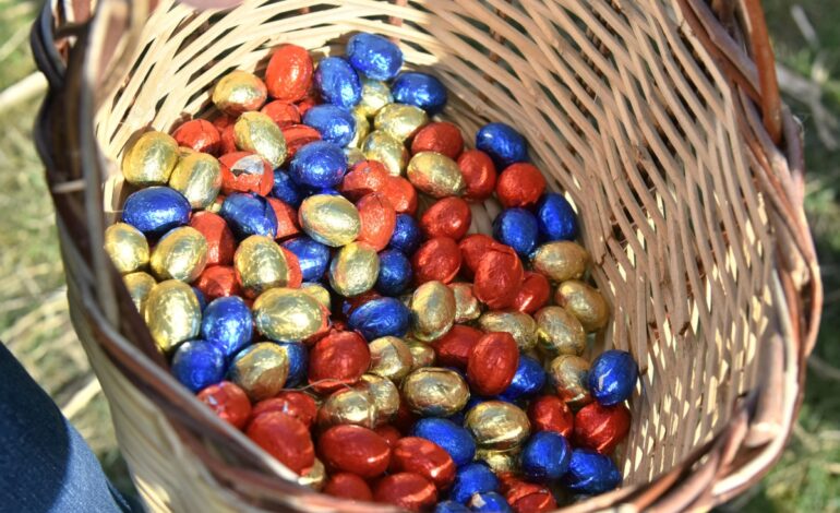 Paaseieren zoeken bij Playground; groot succes!