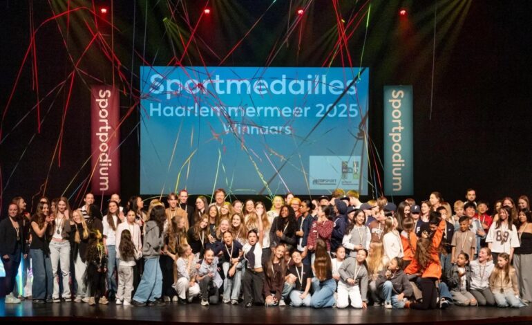 150 sporters geëerd met medaille
