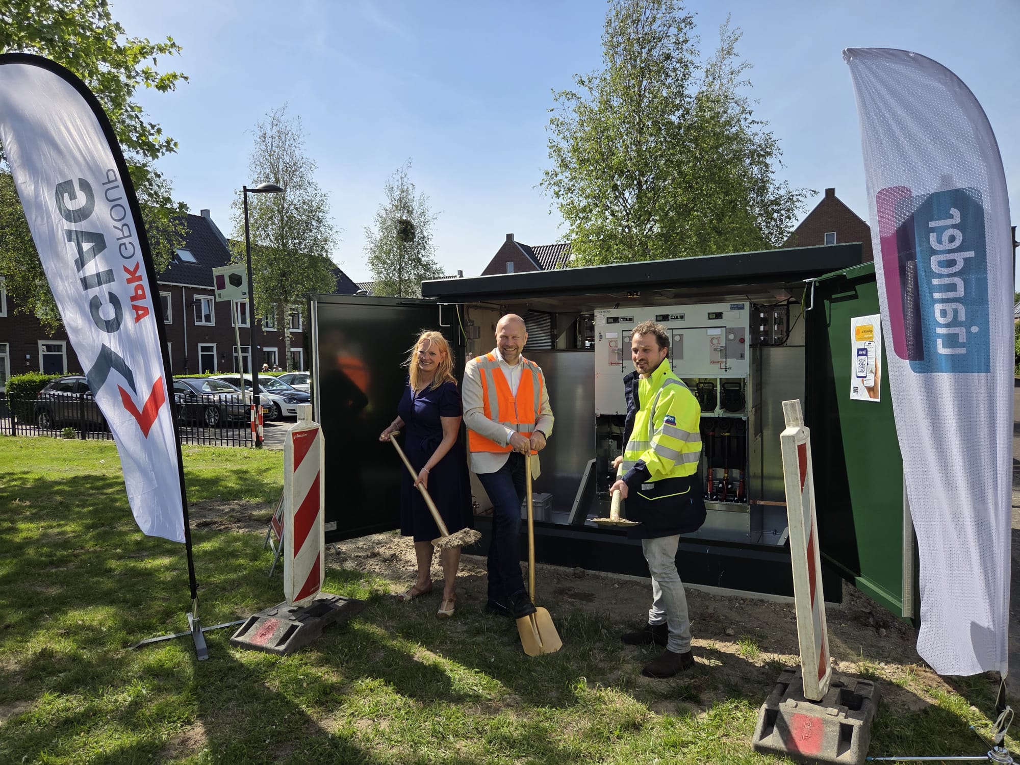 Buurtaanpak elektriciteitsnet in Floriande, Hoofddorp