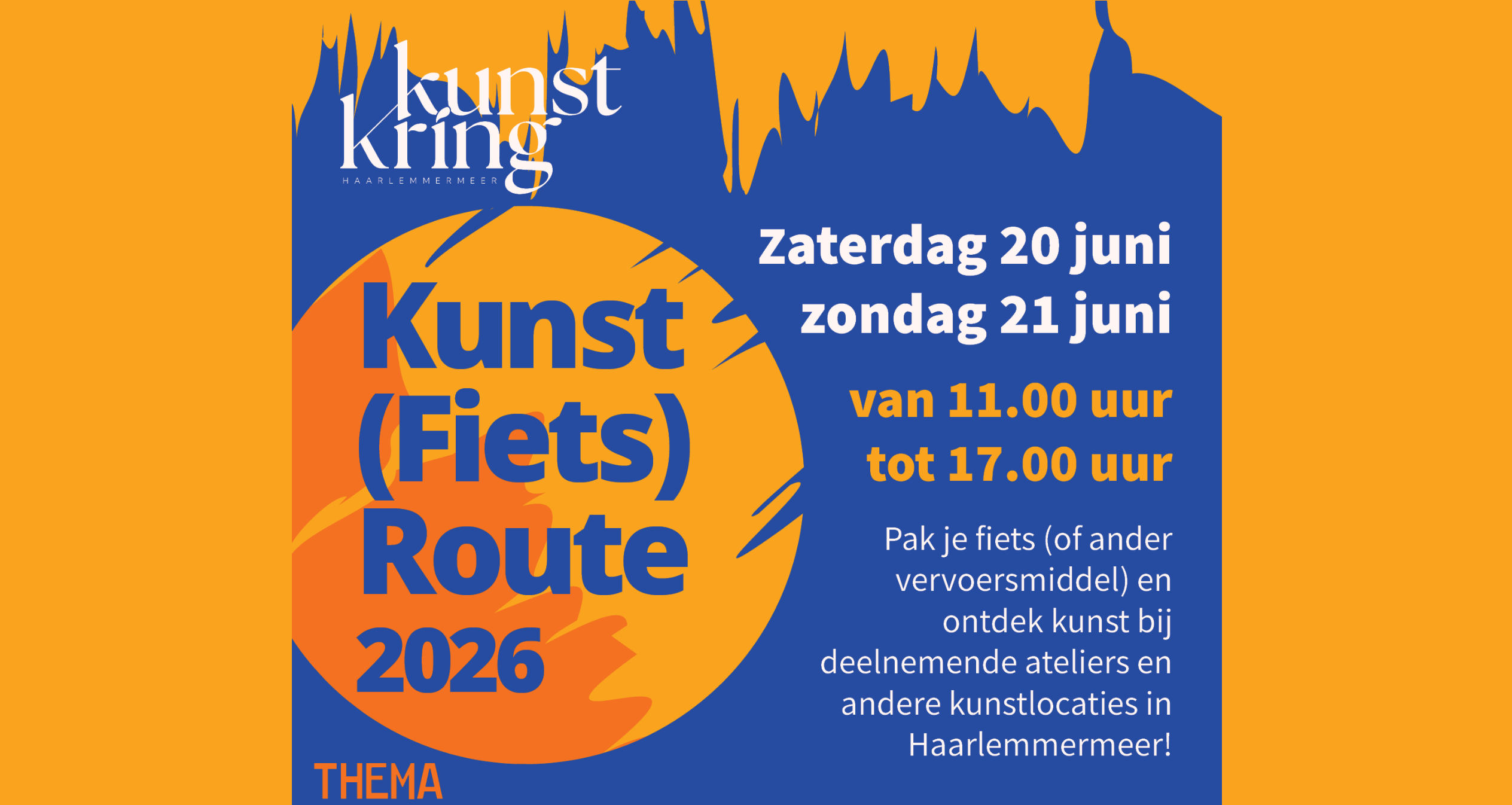 Kunst(fiets)route brengt kunst en creativiteit door Haarlemmermeer