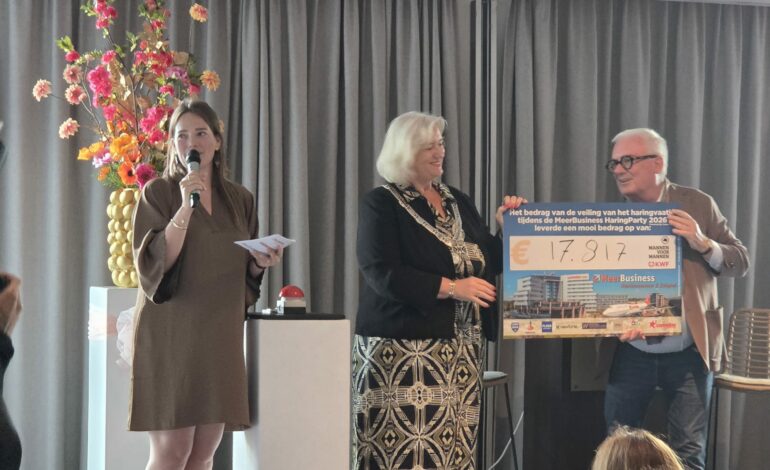 Veiling Haringparty brengt €18.000,- bij elkaar voor Stichting ‘Mannen voor Mannen’