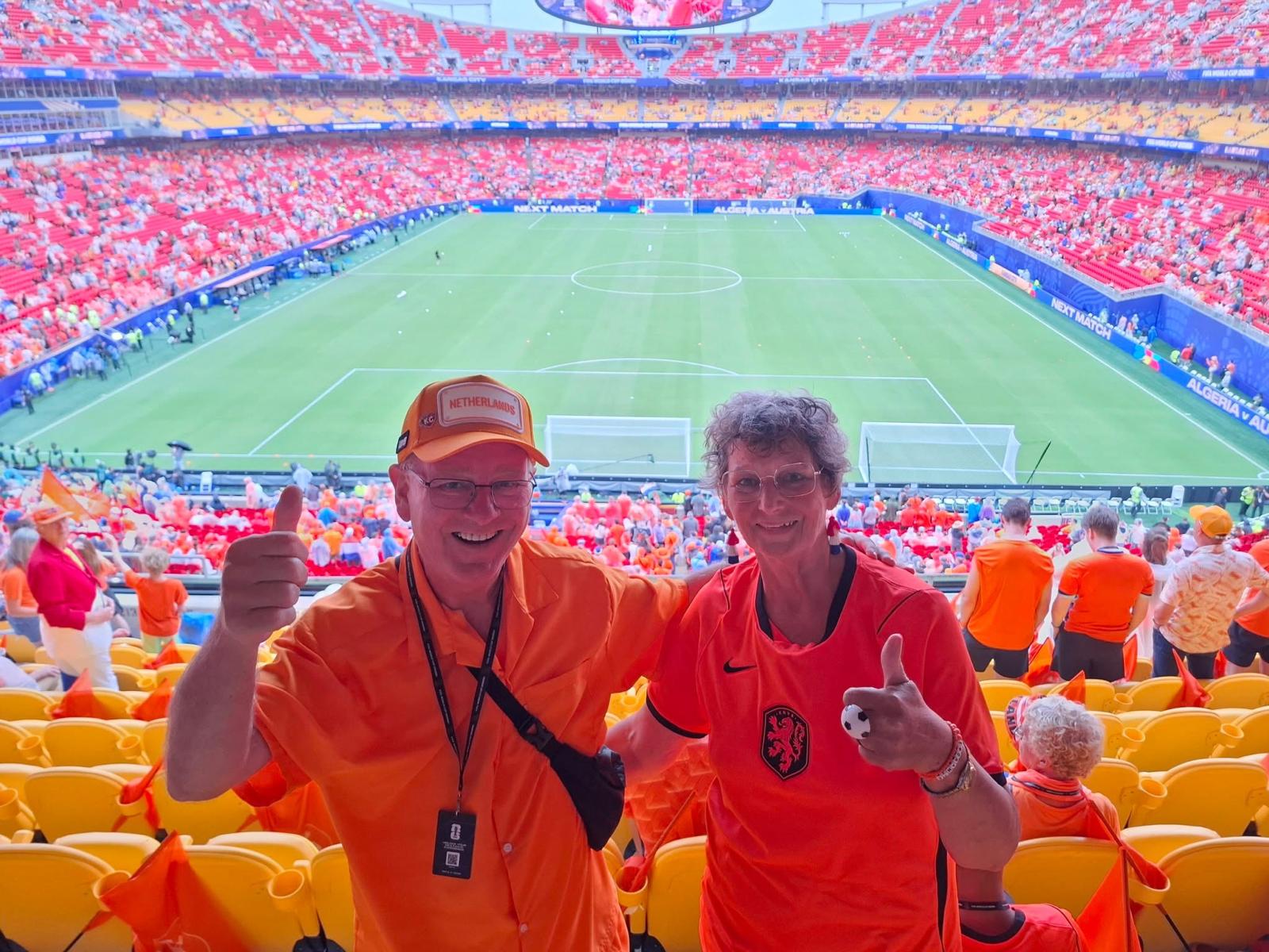 Oranjefans beleven feest in Kansas City