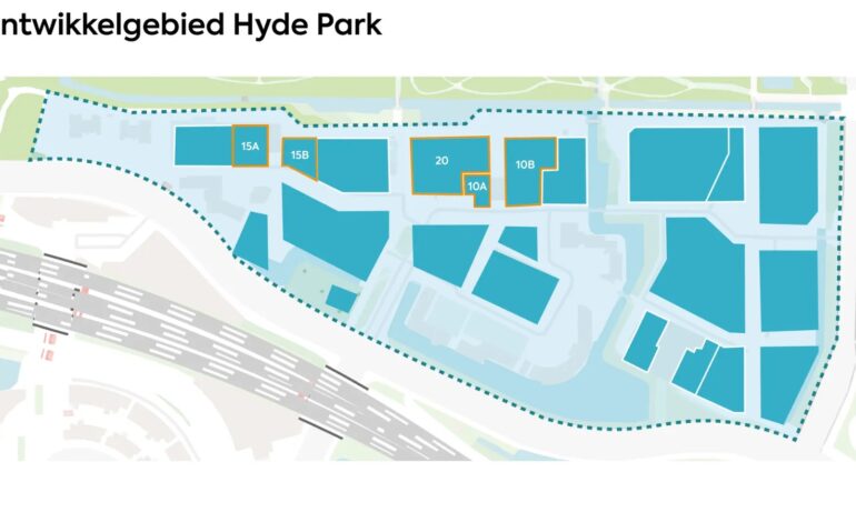 Overeenkomst over bouw 700 woningen in Hyde Park