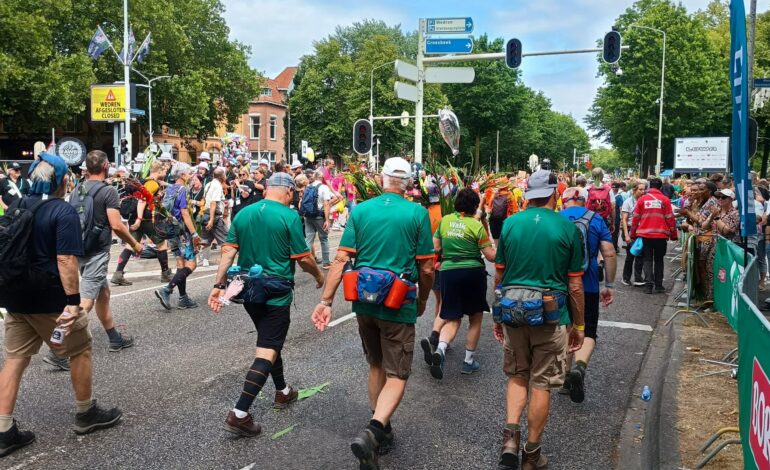 Feestelijk onthaal op Via Gladiola